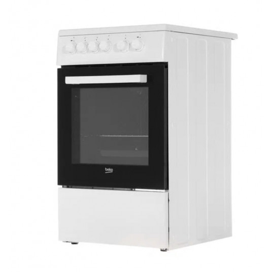 Elektriskā plīts ar elektriskā virsmu   Beko FSS57000GW