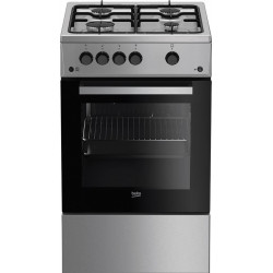 Gāzes plīts ar gāzes cepeškrāsni Beko FSG52020FX