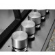 Gāzes plīts virsma ELECTROLUX KGS6426SX