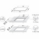 Indukcijas plīts virsma  Whirlpool WL B6860 NE/S