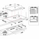 Gāzes plīts virsma WHIRLPOOL AKTL 629/NB1