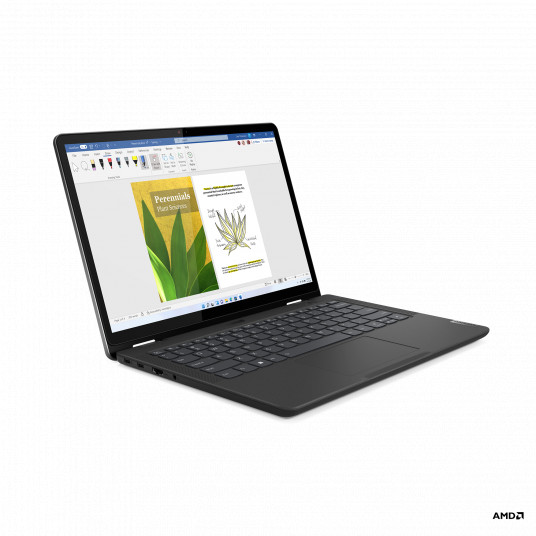 Klēpjdators Lenovo 13w Yoga Gen 2, 13.3 WUXGA, AMD Ryzen 5, RAM 8GB, 512GB SSD, AMD Radeon Graphics, Windows 11 Pro, Thunder Black 82YR000BGE