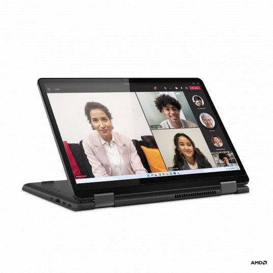 Klēpjdators Lenovo 13w Yoga Gen 2, 13.3 WUXGA, AMD Ryzen 5, RAM 8GB, 512GB SSD, AMD Radeon Graphics, Windows 11 Pro, Thunder Black 82YR000BGE