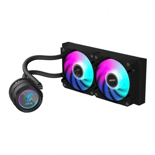 GIGABYTE AORUS WATERFORCE II 240 CPU universālais šķidruma dzesētājs 12 cm melns