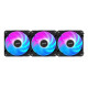 GIGABYTE AORUS EZ CHAIN FAN 120 (3-Pack) Pamatplates ventilators 12 cm melns 3 gab.