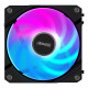 GIGABYTE AORUS EZ CHAIN FAN 120 pamatplates ventilators 12 cm melns 1 gab.