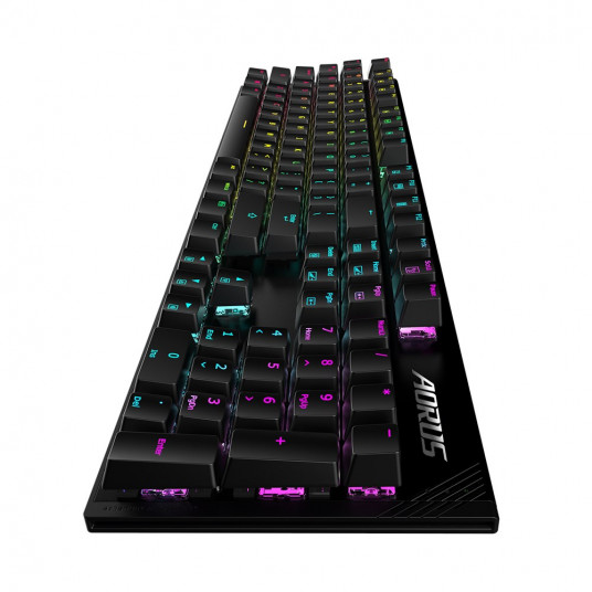 GIGABYTE AORUS K1 Gaming Keyboard USB QWERTY angļu Black