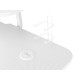 Gaming Desk Genesis Holm 320, RGB, White
