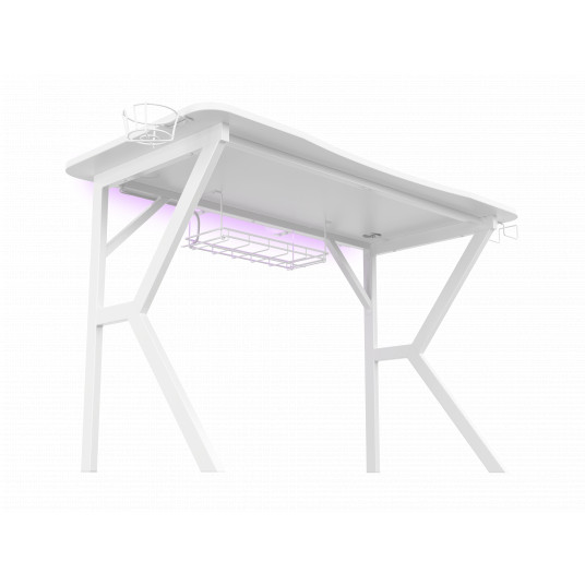 Gaming Desk Genesis Holm 320, RGB, White