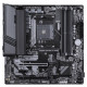 GIGABYTE B550M GAMING X WIFI6 pamatplate AMD B550 AM4 micro ATX slots