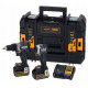 18V XR set with drill DCD85 and impact wrench DCF85 2x5Ah McLaren