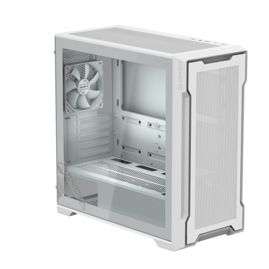 GIGABYTE C102 GLASS "Midi Tower" Balts