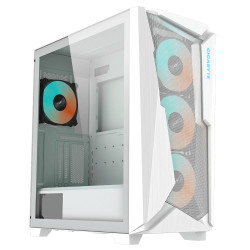 GIGABYTE C301 GLASS WHITE Midi Tower PC Case White