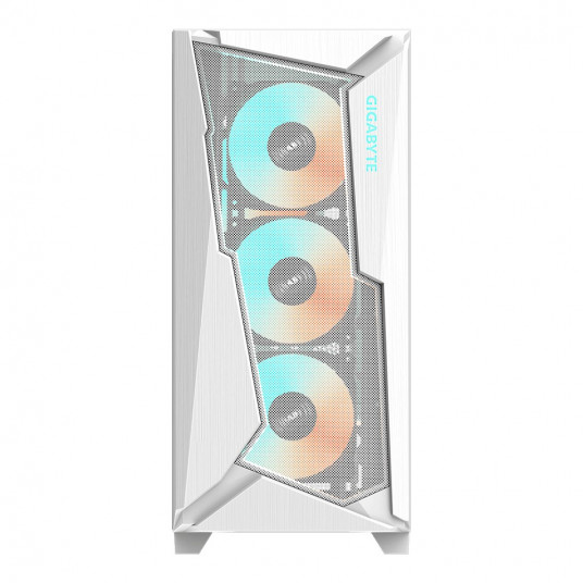 GIGABYTE C301 GLASS WHITE Midi Tower PC Case White
