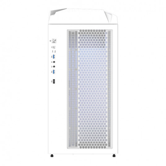 GIGABYTE C301 GLASS WHITE Midi Tower PC Case White