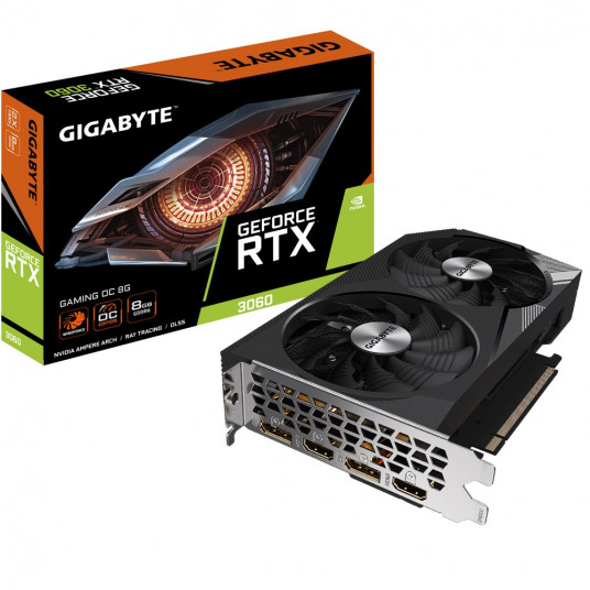 Reiz gr. Gigabyte GeForce RTX 3060 OC 8GB