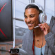 Logitech G A10 Handsfree vads ar spēļu apli Balts