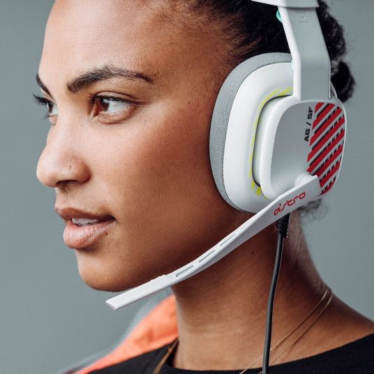 Logitech G A10 Handsfree vads ar spēļu apli Balts