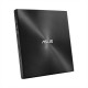 Optiskais diskdzinis Asus ODD SDRW 08U7M-U-Interfeiss USB 2.0, DVD ± RW, Black, CD rakstīšanas ātrums 24 x desktop / notebook, CD nolasīšanas ātrums 24 x