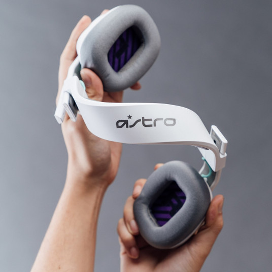 ASTRO Gaming A10 brīvroku vads ar apli spēlēm Balts