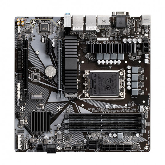 GIGABYTE Q670M D3H DDR4 pamatplate Intel Q670 LGA 1700 micro ATX