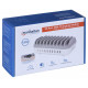 Manhattan 180856 uzlādes stacijas organizators Desktop Plastic White