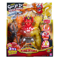 HEROES OF GOO JIT ZU Stretch Strikers figūriņa ar gaismiņām un skaņām, King Hydra