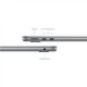 Klēpjdators  MacBook Air 13.6" Apple M3 Chip 8C CPU, 16GB RAM, 512GB SSD, Space Grey INT, MXCR3ZE/A