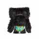 FUGGLER plīša briesmonis Wide Eyed Weirdo, melns, 320-15130-I