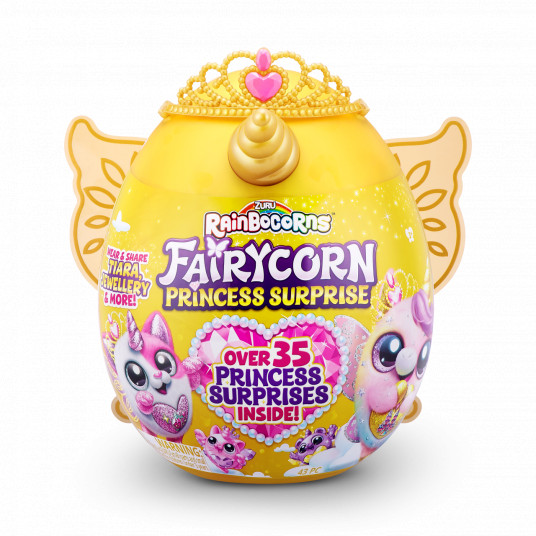 RAINBOCORNS plīša rotaļlieta ar piederumiem "Fairycorn Princess", 6 sērija, 9281