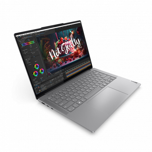 Klēpjdators Lenovo Yoga Pro 7 14IMH9, AI PC, 14.5 3K, Intel Core Ultra 9, RAM 32GB, 1TB SSD, NVIDIA GeForce RTX 4060, Windows 11 Pro, Luna Grey 83E2003TGE