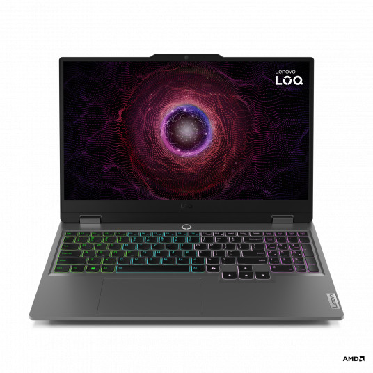 Lenovo LOQ 83JC008BGE - 15,6" FHD, AMD Ryzen™ 7 7435HS, 16 GB RAM, 1 TB SSD, RTX 4060, Dos