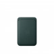 Lieta Apple iPhone FineWoven Wallet with MagSafe Dark Green