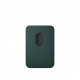 Lieta Apple iPhone FineWoven Wallet with MagSafe Dark Green