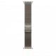 Siksniņa Apple Watch 49mm Natural Titanium Milanese Loop - Medium