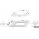 Indukcijas plīts virsma  Whirlpool SMP 658 C/BT/IXL