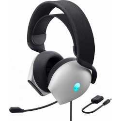 Austiņas Dell Alienware Gaming Headset Lunar Light