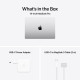 Klēpjdators Apple MacBook Pro 14" Apple M4 10C CPU, 10C GPU/16GB/512GB SSD/Silver/RUS MW2W3RU/A