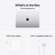 Klēpjdators Apple MacBook Pro 16" Apple M4 Pro 14C CPU, 20C GPU/24GB/512GB SSD/Silver/RUS MX2T3RU/A