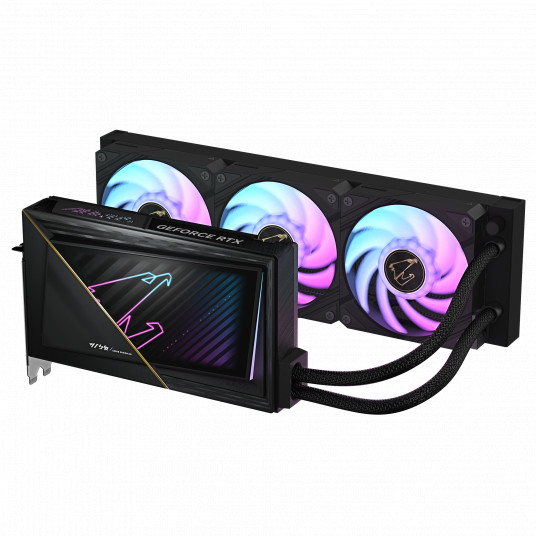Gigabyte AORUS GeForce RTX 5090 XTREME WATERFORCE 32G | NVIDIA | 32 GB | GeForce RTX 5090 | GDDR7 | HDMI porti 1 | PCI-E 5.0