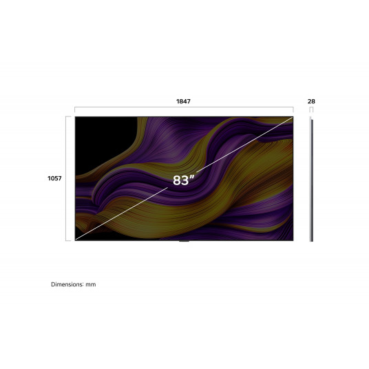 Televīzija LG OLED83G51LW OLED 83" Smart