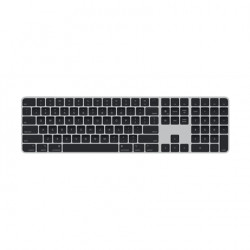 Tastatūra Magic Keyboard with Touch ID and Numeric Keypad for Mac models with Apple silicon Russian Black Keys MXK83RS/A