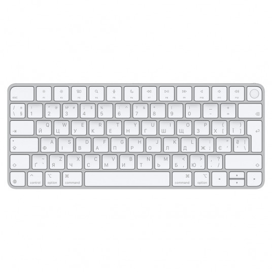 Tastatūra Magic Keyboard with Touch ID for Mac models with Apple silicon Ukrainian MXCK3UA/A