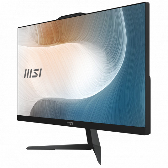 MSI Modern AM242 12M-1629XDE All-in-One schwarz 23.8" (60,5cm) FHD Display, Intel Core i3-1215U, 8GB RAM, 256GB M.2 SSD, Intel Grafik, Wi-Fi 6E, Bluet