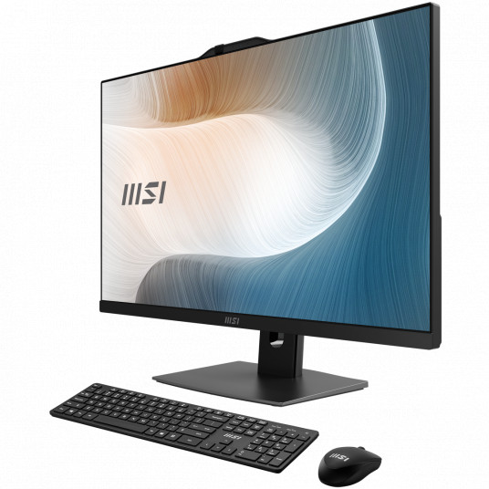 MSI Modern AM272P 12M-1063AT All-in-One schwarz 27" (68,6cm) FHD Display, Intel Core i5-1235U, 16GB RAM, 512GB M.2 SSD, Intel Grafik, Wi-Fi 6E, Blueto