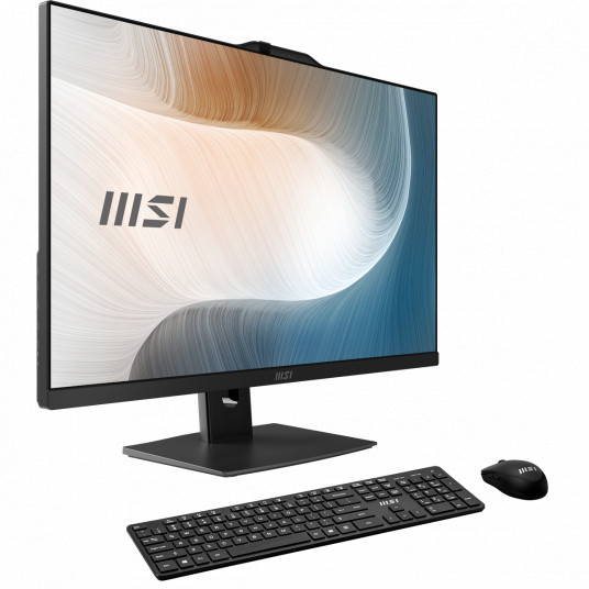 MSI Modern AM272P 12M-1063AT All-in-One schwarz 27" (68,6cm) FHD Display, Intel Core i5-1235U, 16GB RAM, 512GB M.2 SSD, Intel Grafik, Wi-Fi 6E, Blueto