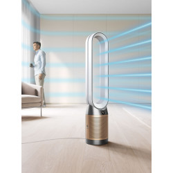 DYSON Purifier Cool oro valytuvas TP12 Carbon Wh/Gd