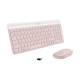 Logitech Slim Combo MK470 (W), rozā