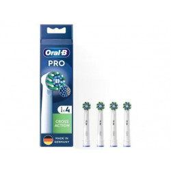 Braun Oral-B Pro Cross Action brush heads pack of 10 (black)