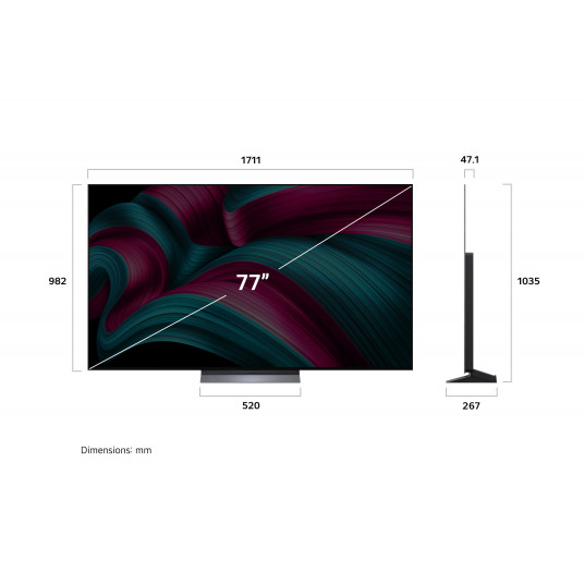 Televīzija LG OLED77C51LA OLED 77" Smart